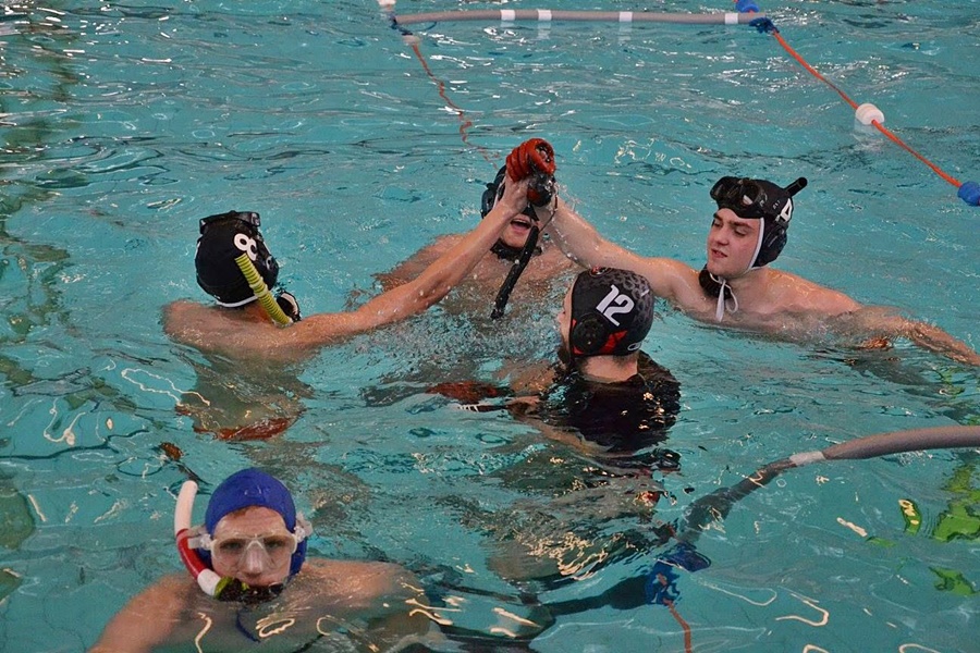 Hokej pod wodą Walenie Londyn 2015